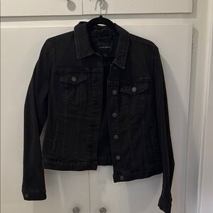 Banana Republic Black Denim Jacket